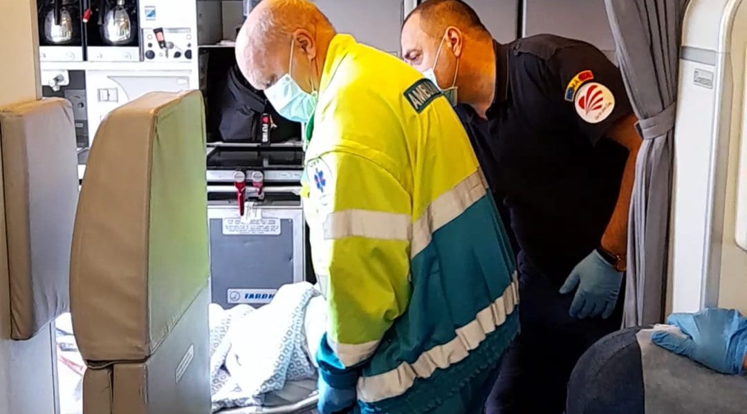 transportul medical aerian al persoanelor cu traumatisme