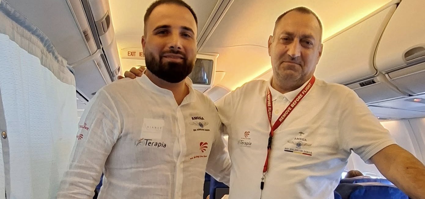 echipă aeromedicală