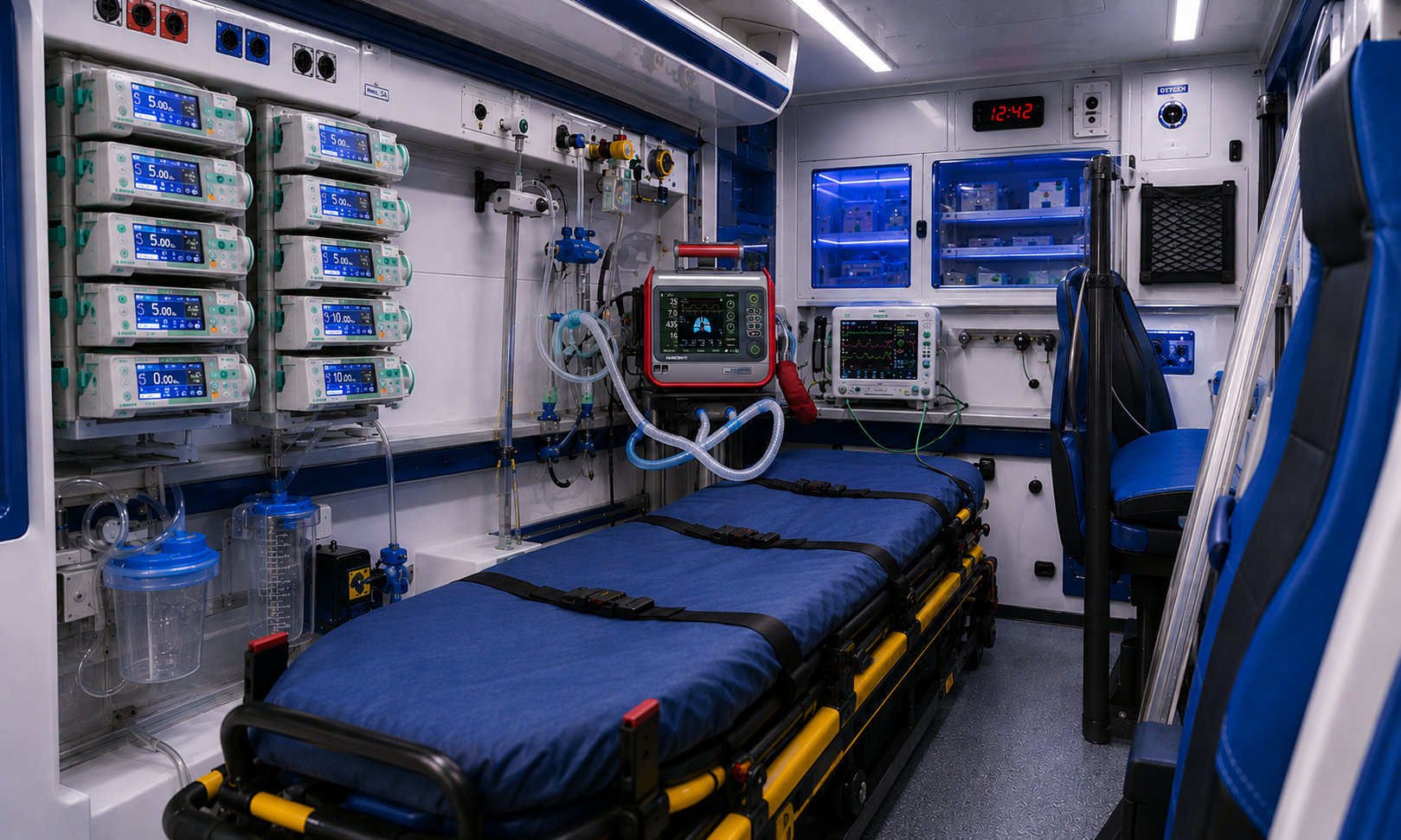 Ambulanță ATI transport internațional